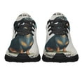 thumbnail image 5 of Dachshund Dog Long On Love Short On Legs Shoes Sneakers Black Size 6, 5 of 7