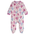 thumbnail image 2 of Onesies Brand Baby Girl Sleep ´N Play Footed Pajamas, 4-Pack, Sizes Newborn - 6/9 Months, 2 of 14