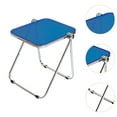 thumbnail image 6 of FashionCha Small Foldable TV Tray Table Dinner Table Computer Desk Side Table Folding Snack Blue, 6 of 9