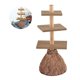 thumbnail image 4 of Kearding Estante para aperitivos con forma de escoba para Halloween Kits de decoración para fiestas No.1 Kearding HA026651-01, 4 of 6