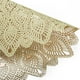 thumbnail image 4 of Paquete de 12 manteles individuales redondos de 38 cm, manteles individuales dorados huecos lavables antideslizantes, manteles individuales resistentes al calor para mesa de comedor, manteles, 4 of 7