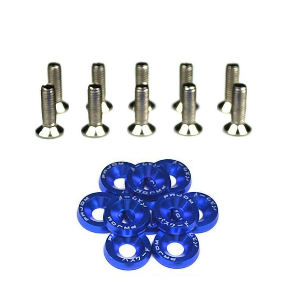 Sidaley Nuevo tornillo de arandela de coche colorido arandela cóncava tornillo motor Kit de vestir Vehículos, repuestos y accesorios Mis No.02
