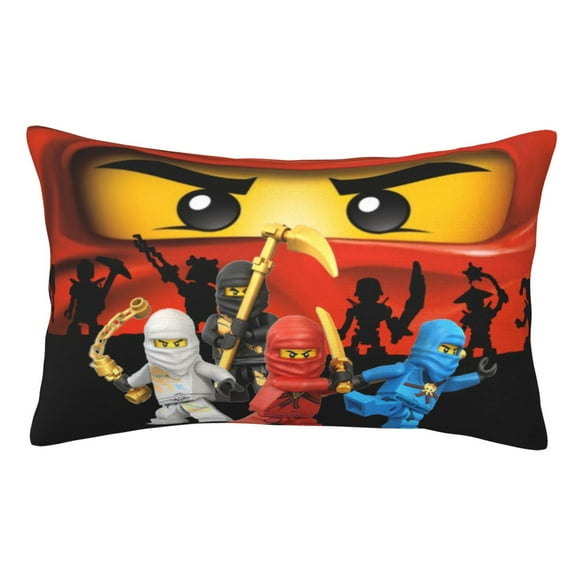 Ninjago Throw Pillow Covers 14"X20" Pillow Case Cushion Pillow Cover For Couch Sofa Bed Decorative