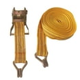 thumbnail image 2 of Yibooy Cargo Rope Tightener 40mm Load Winch Towing Rope Ratchet Tie Down (8M), 2 of 10