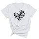 thumbnail image 3 of Fiudx Ofertas de La Semana Camiseta Informal de Manga Corta con Cuello Redondo y Estampado Informal a La Moda para Mujer, 3 of 3