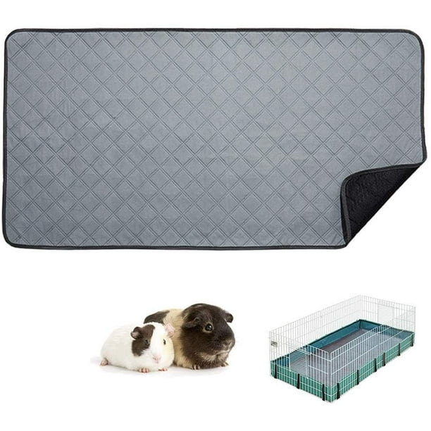 Guinea Pig Cage Liners, Absorbent Washable Bedding for Midwest Cages