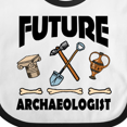thumbnail image 4 of Inktastic Historian Future Archaeologist Boys or Girls Baby Bib, 4 of 4