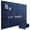 Dark Blue, variant on 48"x 36" Large Felt Bulletin Board, 12-Pack Cork Board Alternative, 1/2" Thick Felt Wall Tiles with Removable Adhesive Tape - Tan