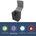 thumbnail image 3 of Card Deck Box, PU Leather Multifunctional Card Storage Box with  Closure for 100 Cards or More, 3 of 8
