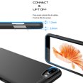 thumbnail image 5 of Luvvitt Sleek Armor Case for iPhone 8 Plus - Black, 5 of 8