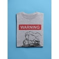 thumbnail image 3 of Warning! Men T-Shirt, Male Small, 3 of 4