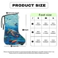 thumbnail image 6 of COEQINE Sea Turtle Leg Cast Covers Soft Fabric Leg Plaster Sleeve Leg Cast Cover for Showering Kids Easy to Clean Below The Knee Leg Cast Sleeve After Surgery Gifts Medium, 6 of 7