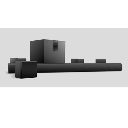 New Sharper Image Sbt5300bk 5 1 Channel Home Theater System