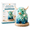 # Highland Cow, variant on DIY 3D Sea Glass Art Kit, Lighted Coastal Craft Kit for Adults, Sea Glass Mosaic Decor with Wood Base, Ocean Animal and Christmas DIY Home Decoration Gift