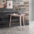 thumbnail image 2 of New Classic Furniture Oscar Wood Corner Dining Table in White Ash, 2 of 5