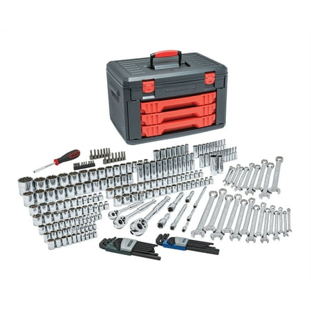 GearWrench 239-Piece SAE/Metric Mechanic's Tool Set with 3 Drawer