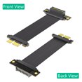 thumbnail image 3 of Adaptador extensor PCI-E 1X Cable extensión PCIE 4 0 10cm para tarjeta gráfica, 3 of 9