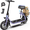 Purple, variant on MIHOVER Electric Scooter with Seat for Adults & Seniors, 450W Comfortable Commuter Scooter with Basket, 12" Tires, 15 Mile Range, UL2272 Certified - Black