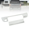 thumbnail image 1 of Tailgate Handle Cover Rear Trunk Tailgates Covers Chrome Adhesive Weatherproof Replacement Direct Installation, 1 of 7