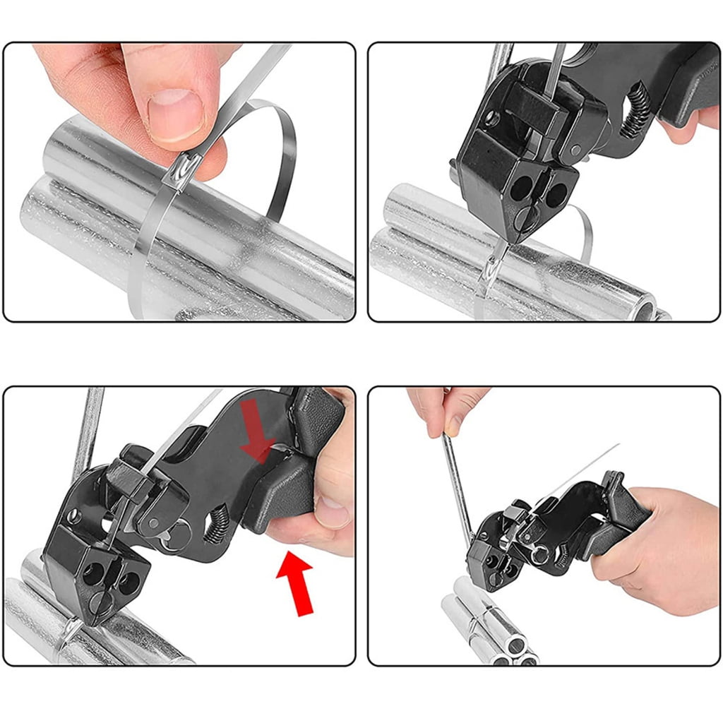 Multifunctional Zips Tie Tool Cutting Tool for Plastic Nylon Cable Tie