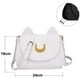thumbnail image 2 of Lindos bolsos de mano con forma de gato de piel sintética, elegantes bolsos de hombro, 2 of 6