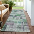 thumbnail image 6 of Addison Rugs Chantille Indoor/Outdoor Transitional Stripes Aloe Washable Runner Rug, 2'3" x 7'6", 6 of 6