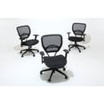 thumbnail image 5 of SPACE Air Grid Mid-Back Swivel Chair, Black, 20-1/2 x 19-1/2 x 42h, 5 of 5