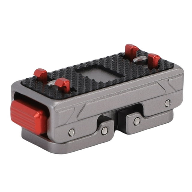 Magnetic Quick Release Base, Strong Compatibility Portable Shock Absorbing Silicone Plate Easy Assembly Camera Magnetic Base Adapter for Tripod Selfie