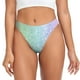 thumbnail image 1 of Balery Beautiful Glitter Tangas de Algodón para Mujer con Estampado – Ropa Interior Sexy, Transpirable, G-string-Medium, 1 of 1