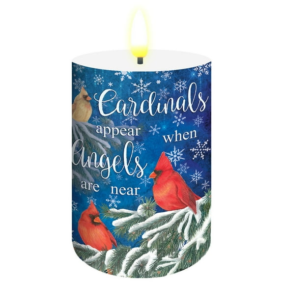 Briarwood Lane Cardinals Appear Flameless Candle