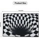 thumbnail image 4 of Doormat, 3d Magic Checkered Optical Illusion Doormat Visual Illusion Mat Rectangle Outdoor Entrance Mat, 4 of 5