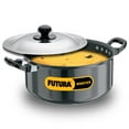 thumbnail image 1 of Futura Non Stick Pot With Stainless Steel Lid 5 Liters - Cook N Serve Stewpot | Cooking Pot With Lid, Black (NST50), 1 of 4