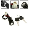 thumbnail image 5 of 4 Wire Ignition Key Barrel Switch For 50cc 110cc 125cc 250cc Quad Dirt Bike ATV, 5 of 12
