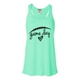 thumbnail image 1 of Go All Out Game Day Football Sleeveless Tank Top T-Shirt Women/Flowy/Fitted/Mens, 1 of 3