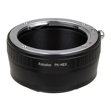 Fotodiox Lens Mount Adapter - Pentax K Mount (PK) SLR Lens to Sony Alpha E-Mount Mirrorless Camera (Best K Mount Lenses)