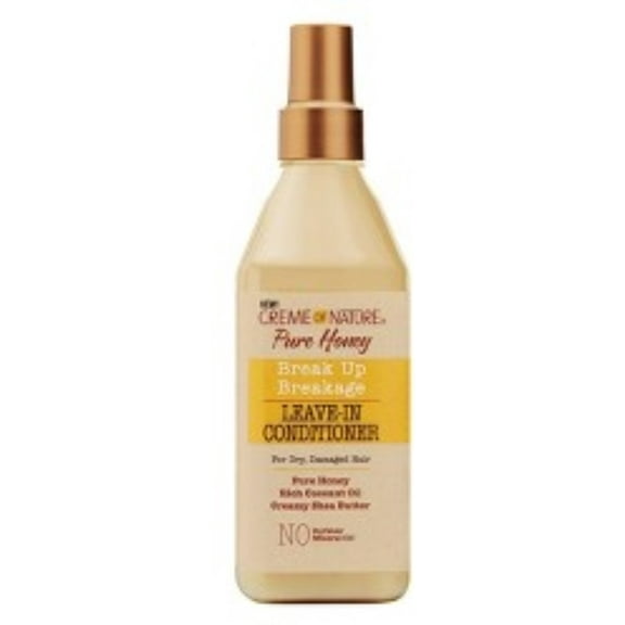 Creme of Nature Knot Away Leave-In Detangler Pure Honey 8 oz (Pack of 2)