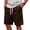 Coffee -AB02, variant on Nestiefly Mens Casual Waffle Shorts Cotton Drawstring Shorts Stretch Elastic Waist Summer Beach Lounge Sweat Shorts 2026 Navy 2XL