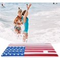 thumbnail image 5 of 6ft American Flag Inflatable Pool Floats, Jetlifee 6 ft Inflatable Swimming Pool Float US Flag Floaties with Stars & Stripes for Summer Parties,Swimming Pool, 5 of 8