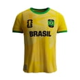 thumbnail image 1 of Playera Fexpro FIFA Amarillo Escudo Brasil Talla CH, 1 of 4