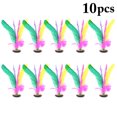 thumbnail image 2 of Bangcool 10PCS Kick Shuttlecock Interactive Colorful Feather Foot Sport Outdoor Toy Game, 2 of 10