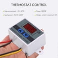 thumbnail image 5 of 220V Digital LED Temperature Controller 10A Thermostat Control with Switch Digital Display Incubati, 5 of 5