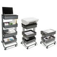 thumbnail image 5 of Vertiflex Multi-use Storage Cart/stand-up Workstation, 15.25" X 11.25" X 39", Gray, 5 of 9