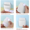thumbnail image 5 of Organizador de pared con gancho y caja de almacenamiento para controles remotos Soporte de carga de teléfono ABS, 5 of 5