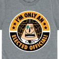 thumbnail image 3 of The Nightmare Before Christmas - Mayor Elected Official - Youth Short Sleeve Graphic T-Shirt, 3 of 5