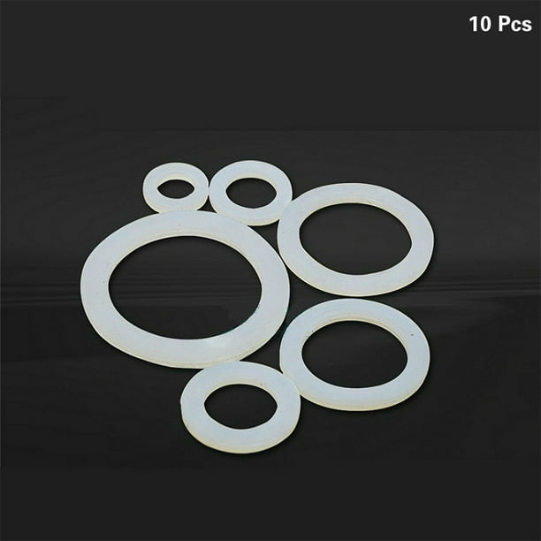 10pcs orings silicone gasket rubber seal 1/2" 3/4" 1" 2" silicone seal