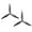8040 1 pairs, variant on 1 Pair or 2 Pair 3-Wing Props for Quadcopter Propellers Pack Lightweight Designed Racing Flight Propellers