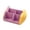 Purple, variant on Roiihwy Desk Organizer with 4 Compartments, Plastic Makeup Organizer, Pen Holder for Desktop Storage, Desk Organization for Classroom, Home, Office Supplies (Yellow)