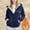 Dark Blue, variant on Teen Warm Jacket Long Sleeve Jacket Hoodies Girls Half Zip Pullover Girls Winter Jackets Girls Clothes Size 170