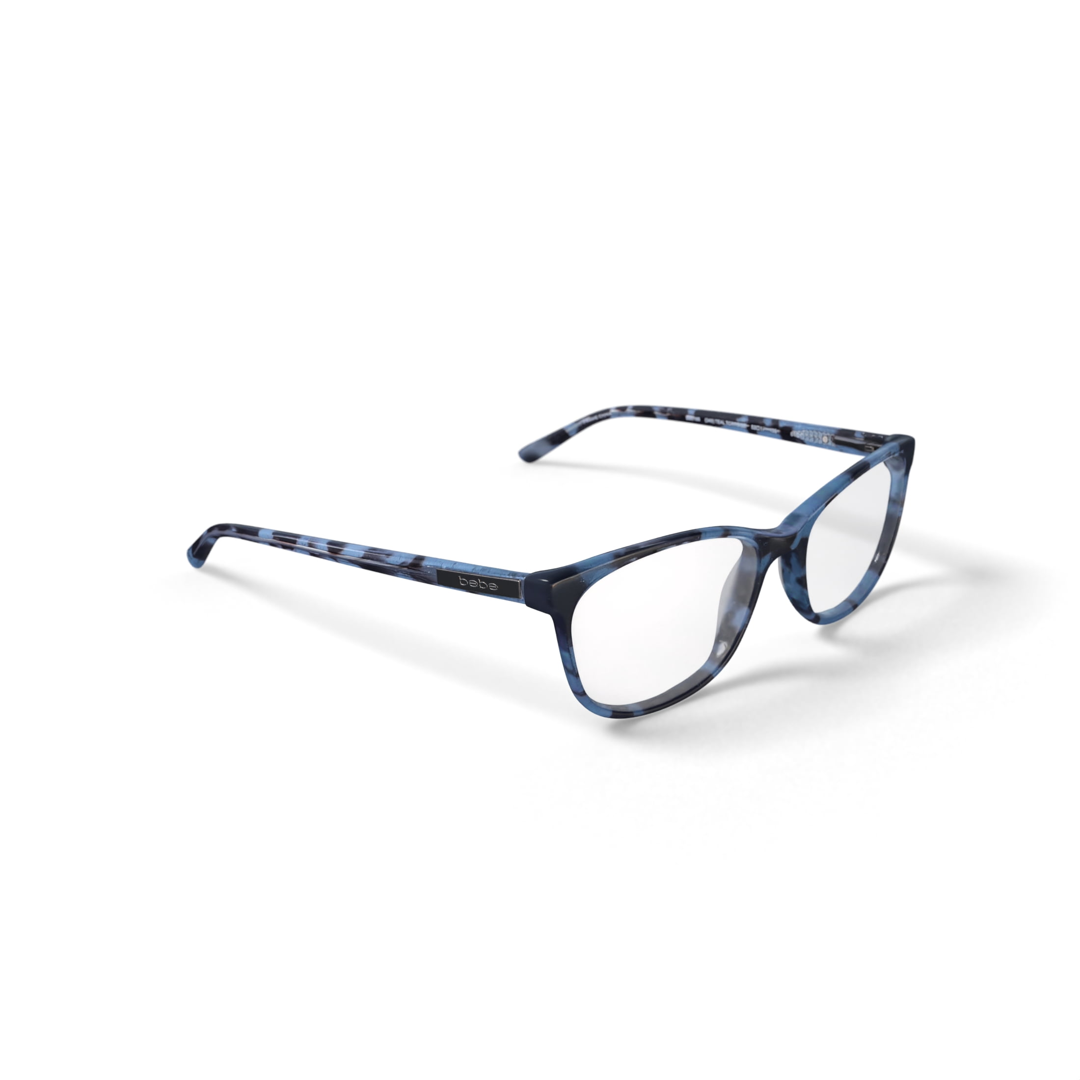 Bebe Women's BB4286 Prescription Eyeglasses with Case, Teal Tortoise