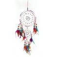thumbnail image 4 of VIFERR Estilo Retro Clásico Atrapasueños Campanas de Viento Pluma Decoración del hogar Adorno Colgante Regalo de cumpleaños, 4 of 8